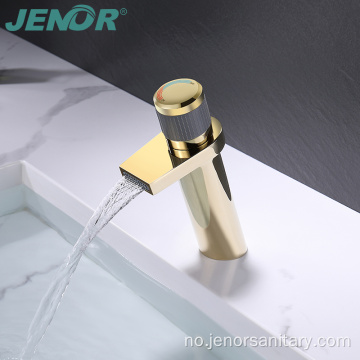 Ny Golden Hot and Cold Waterfall Basin Faucet